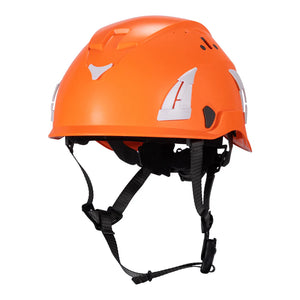 AeroPro Type 1 Class C (Vented) Safety Helmet Hi Viz Orange LAND-01C-HVO2