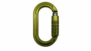 ALL GEAR GREEN OVAL CARABINER AGCBG