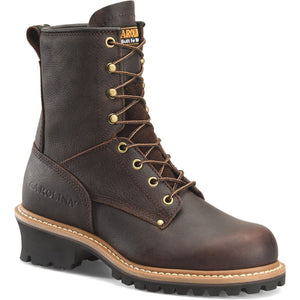 Carolina Shoe Women's 8" STEEL TOE LOGGER CA1421-M-6.5