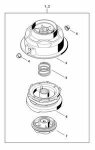 Stihl Compression Spring 4006 997 3100 #5 Fits AutoCut C6-2 Trimmer Head