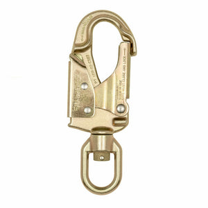 Double Action Forged Steel Swivel Snap Hook, 50kN