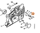 Stihl COLLAR SCREW 1124 664 2406 #13 Fits 088/MS880/MS881 ***See Description for Correct Chainsaws***