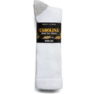 CAROLINA SHOE WHITE SOCKS 2 Pair CA512D