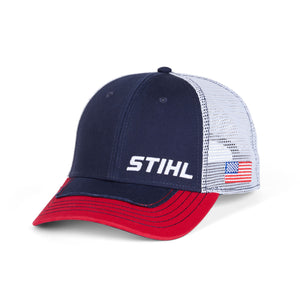 Stihl PATRIOTIC MESH HAT Red White & Blue 1546772-00
