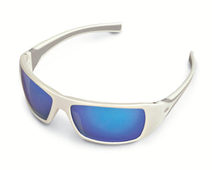 Stihl White Ice Glasses, Silver Mirror, ANSI Z87.1 7010 884 0365