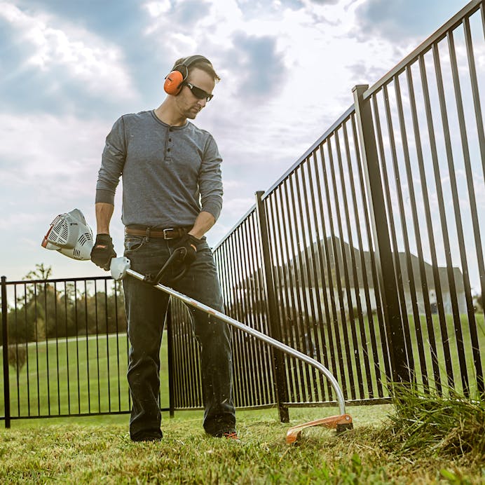 Stihl® FS 50 C-E Residential Curved Shaft Trimmer – Arbor Tech Supply LLC