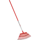 Corona Leaf Rake w/ Vinyl Coated Aluminum Handle 19