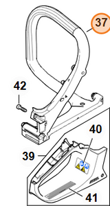 Stihl HANDLEBAR 1148 791 1705 #37 ***See Description for Correct Equipment***