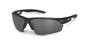 Stihl Black Work Glasses, Gray Lens, ANSI Z87.1+ 7010 884 0379