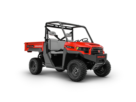 Gravely Atlas JSV 3400 3 Person, 4x4, Poly Box w/ Power Steering, 40Hp 2 Cylinder 999cc Side by Side