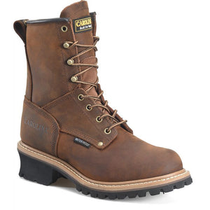 Carolina Shoe Elm 8" Steel Toe Waterproof Logger CA9821-D-11
