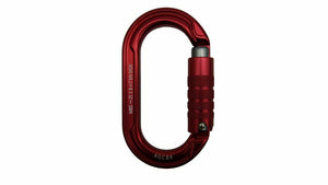 ALL GEAR RED OVAL CARABINER AGCBR