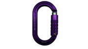 ALL GEAR PURPLE OVAL CARABINER AGCBP