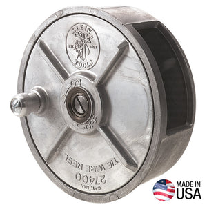 Klein Tie Wire Reel, Lightweight Aluminum 27400