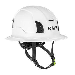 KASK ZENX2 FULL BRIM HV WHITE/WHITE KZ2FBHV-WH/WH