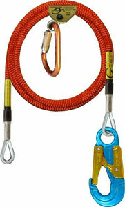 Climb Right Wire Core Flipline Aluminum Snap 1/2" x 12' 75193