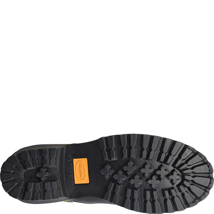 Carolina Shoe Black Unlined 8