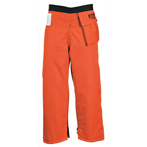 Stihl FULL WRAP 44" ZIP CHAPS - 6-LAYER ORANGE 7010 884 0818