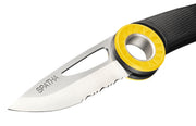 Petzl SPATHA clipable knife black