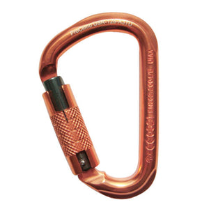 ProClimb Copper Head Triple-Lock Carabiner - 24kN USR-128-A3TU