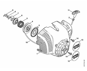 Stihl Spring 4241 195 3501 #5 ***See Description for Correct Equipment***